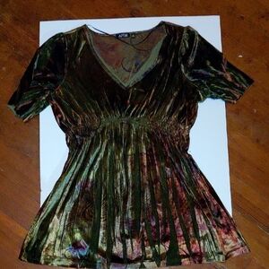 Apt. 9 Earthy Tones V-Neck Top